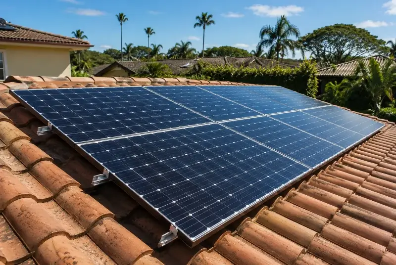 Installation de panneaux solaires à Laruns